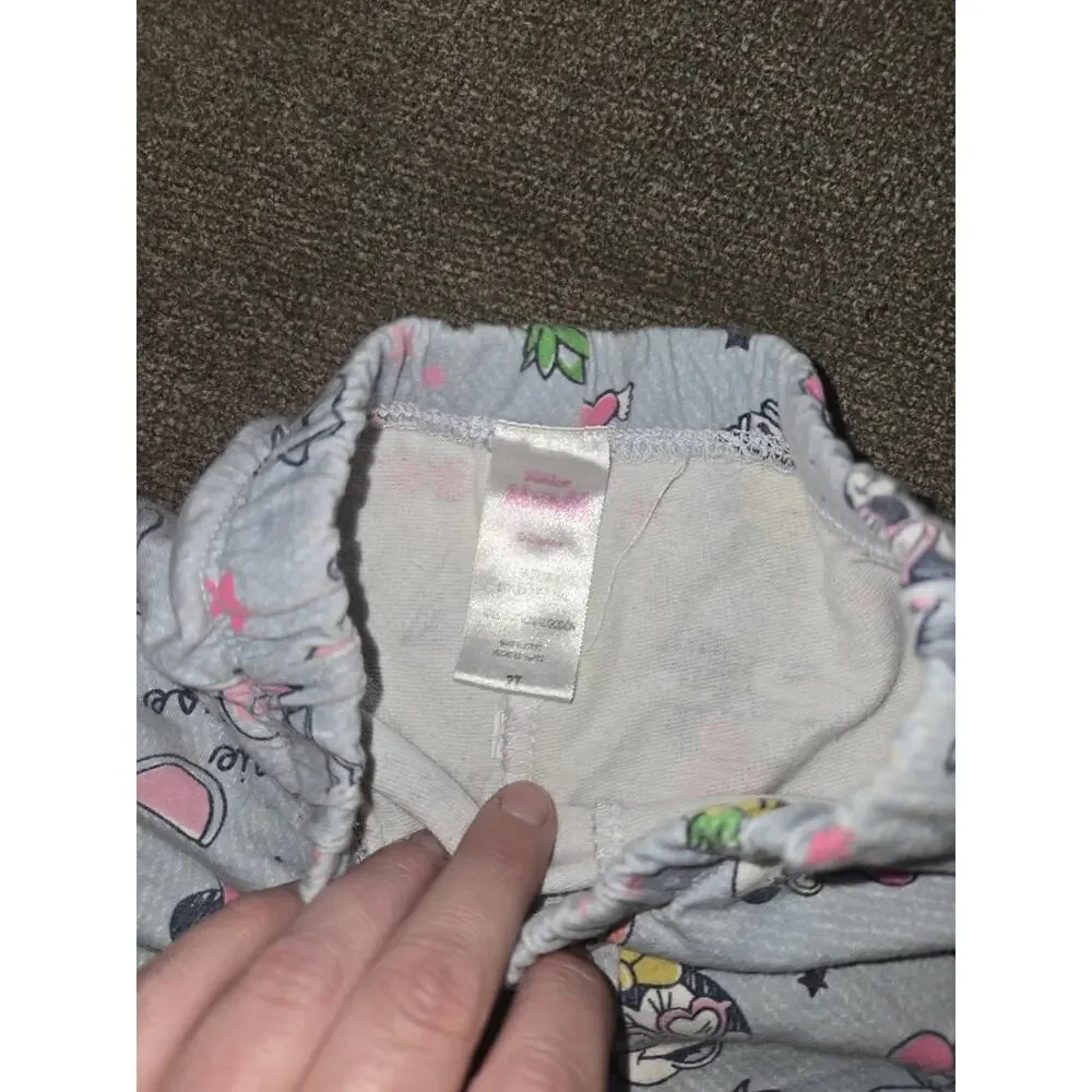 Cat & Jack Girls 2T Shorts Lot of 3 Minnie Mouse Disney Beach Pull On Pockets